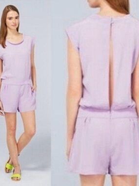 Wilfred Lilac Sleeveless Romper